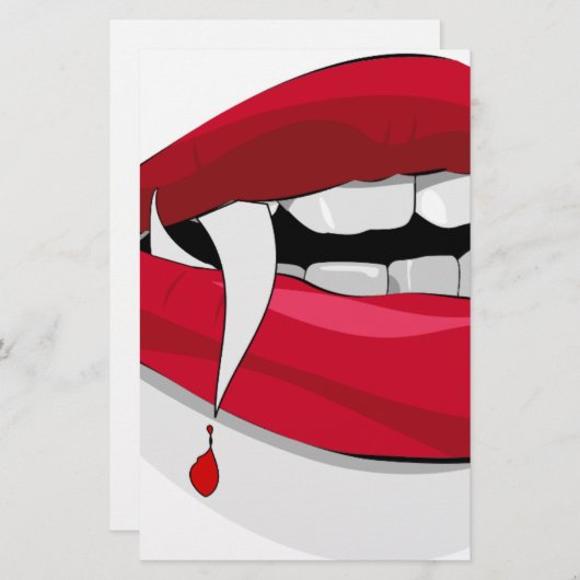 吸血鬼 便箋 (正面/裏面)