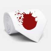 吸血鬼、狼人間、人食いの血の滴り ネクタイ (ロール)