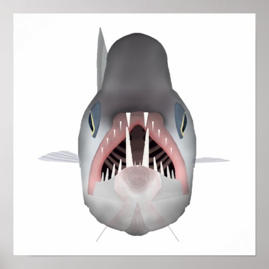 吸血魚 – 魚の頭 ポスター (正面)