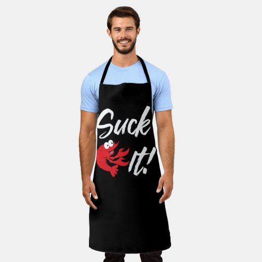 吸 エプロン (着用した状態)