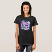 吸Buttercup皮肉おもしろいな Tシャツ (正面フル)