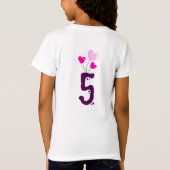 吹おもしろい気付き姫ベビーTシャツ Tシャツ (裏面)