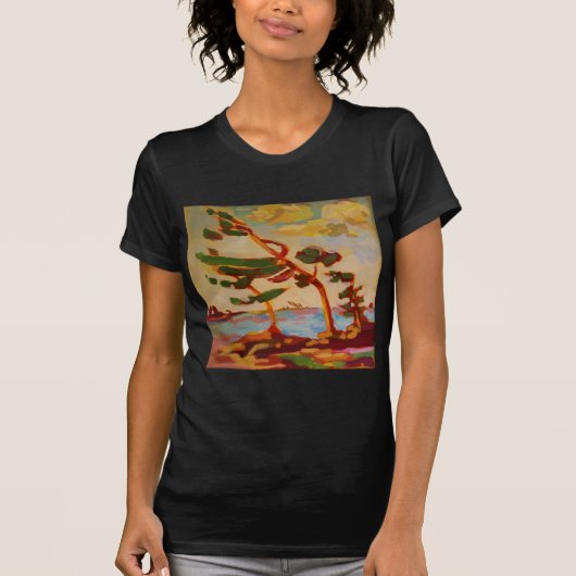 吹きさらしの木 Tシャツ (正面)