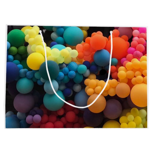 吹きカラフル出 ラージペーパーバッグ (裏面)