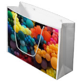 吹きカラフル出 ラージペーパーバッグ (正面アングル)