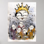 吹き付ける ポスター (正面)