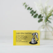 吹き付け塗装銃 名刺 (スタンド正面)