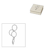 吹き出しアートスタンプ ラバースタンプ (押印)