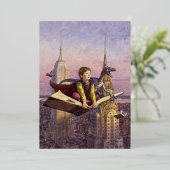 吹き出しアー想像ト 箔招待状 (立ち正面)