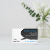 吹き出しカードII 名刺 (スタンド正面)