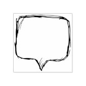 吹き出し履歴 ラバースタンプ (インプリント)