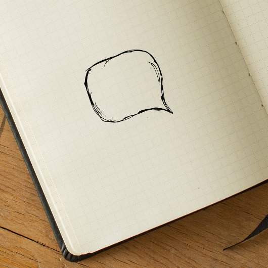 吹き出し履歴 ラバースタンプ