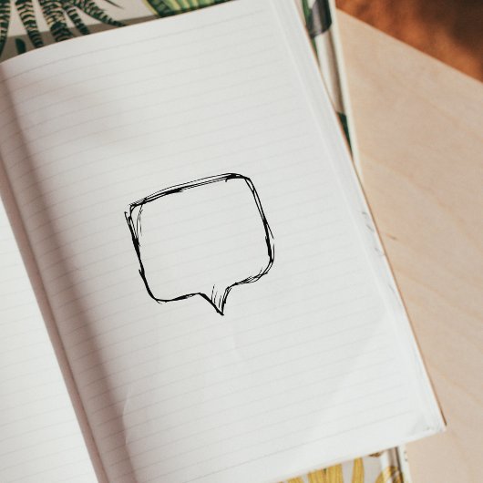 吹き出し履歴 ラバースタンプ