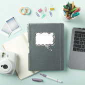 吹き出し記号 シール (iPadカバー)