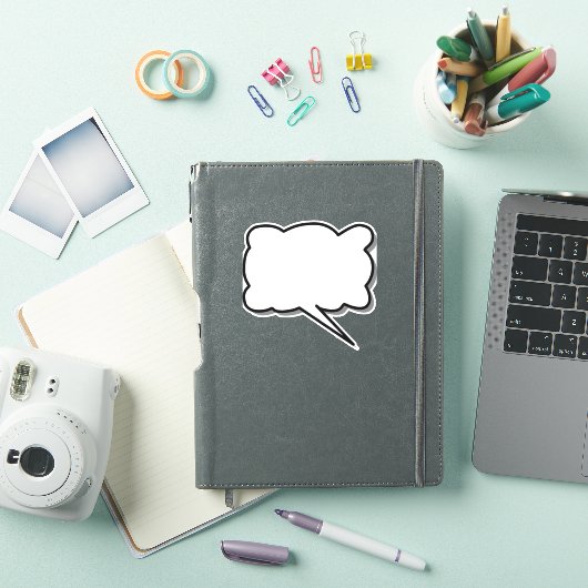 吹き出し記号 シール (iPadカバー)