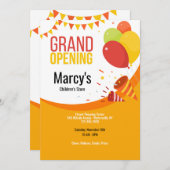 吹き出し風船 招待状 (正面/裏面)