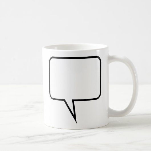 吹き出し コーヒーマグカップ (右)