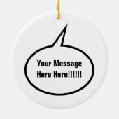 吹き出し セラミックオーナメント (裏面)