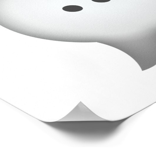 吹き出し – 絵文字 ポスター (角)