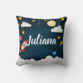 吹き飛ばす |外パーソナライズされた部空間 クッション (正面)