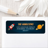 吹き飛ばす |外部空間差出人住所 ラベル (インサイチュ)