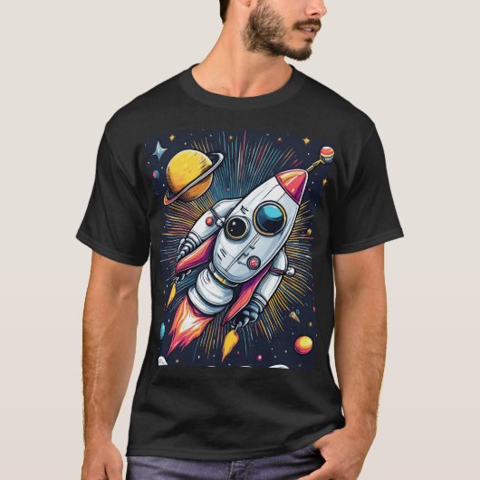 吹き飛ばす Tシャツ (正面)