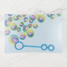 吹のバブル虹色のバブルの杖