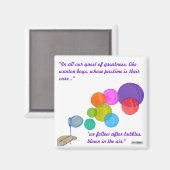 吹のバブル マグネット (正面/裏面)