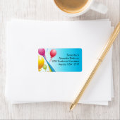 吹カラフルき |巻きリボン ラベル (インサイチュ)