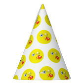 吹キスラブ絵文字 パーティーハット (左)