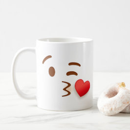 吹キス コーヒーマグカップ
