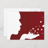 吹キス ポストカード (正面/裏面)