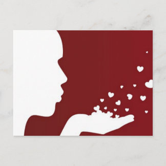 吹キス ポストカード