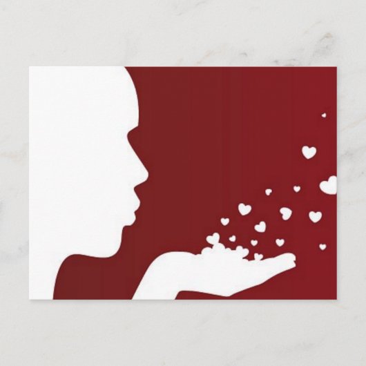 吹キス ポストカード (正面)