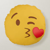 吹キス ラウンドクッション (正面)