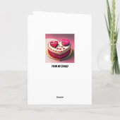 吹キャンドルボーイフレンド誕生日 カード (裏面)