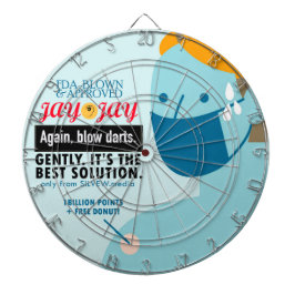 吹ダーツ+ダーツボード ダーツボード