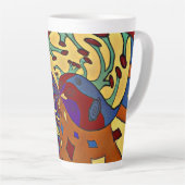 吹上 カフェラテマグ (右アングル)