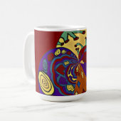 吹上 コーヒーマグカップ (正面左)