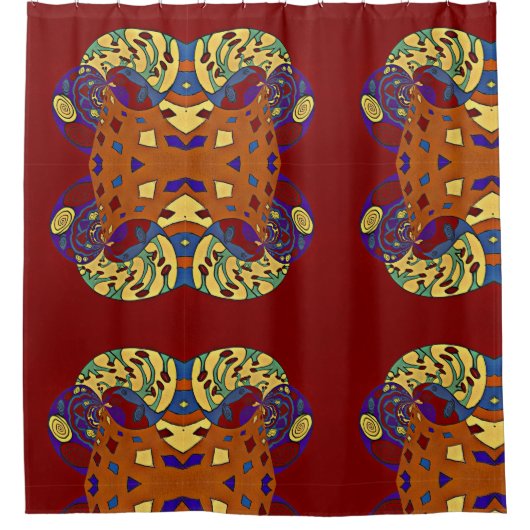 吹上 シャワーカーテン (正面)