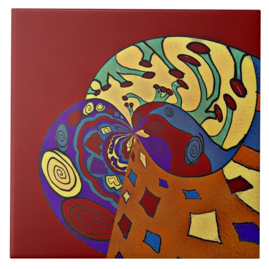 吹上 タイル (正面)