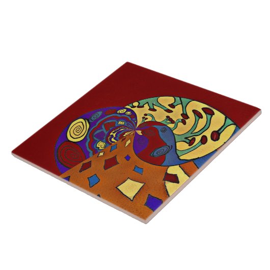 吹上 タイル (側面)