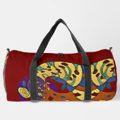 吹上 ダッフルバッグ (裏面)