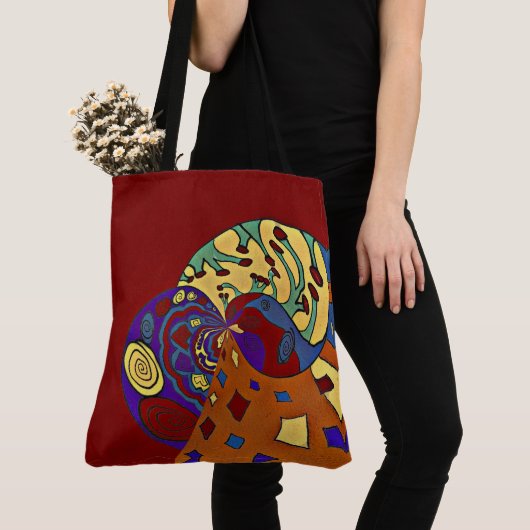 吹上 トートバッグ (クローズアップ)