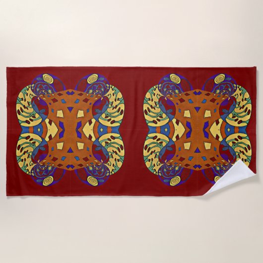 吹上 ビーチタオル (正面)