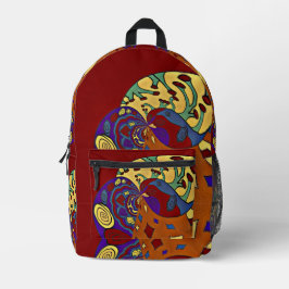 吹上 プリントバックパック