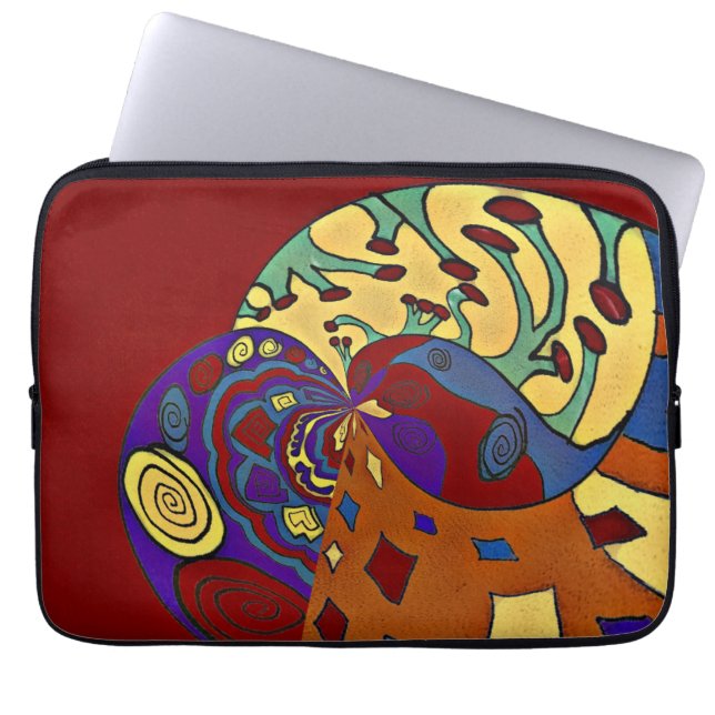 吹上 ラップトップスリーブ (正面)