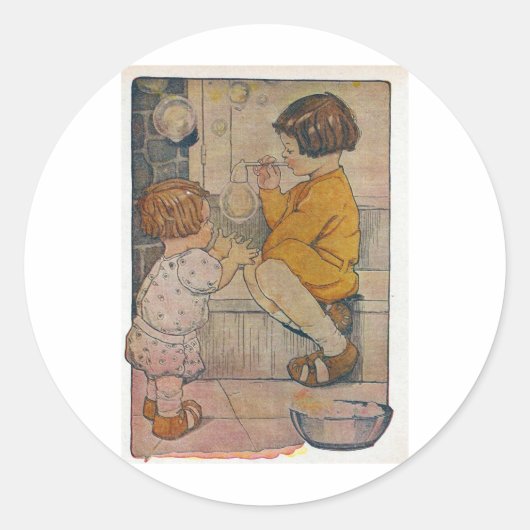 吹泡 ラウンドシール (正面)