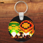 吹白熱［赤熱］光を放つき キーホルダー (正面)