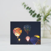 吹白熱［赤熱］光を放つき ポストカード (スタンド正面)